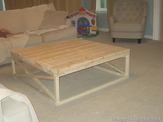 X Base Coffee Table