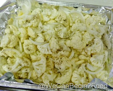 Roasted Cauliflower and Onions 2