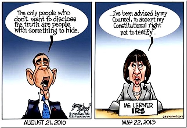 BHO-Lerner 2010 & 2013 hypocrisy contrast