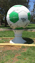 Soccerball Statue