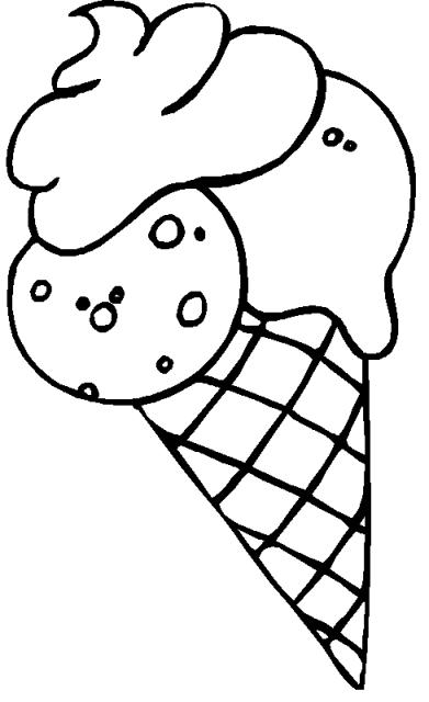 Dibujos De Helados Para Colorear