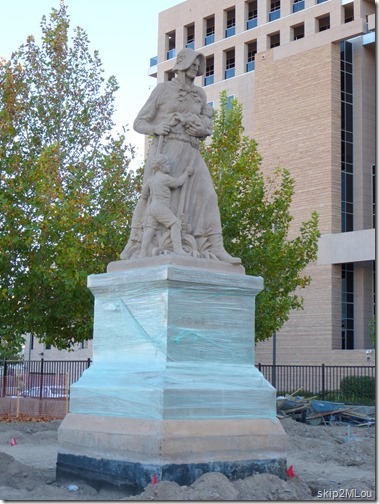 Oct 31, 2012: Madonna of the Trail #7 (for us) in Albuquerque NM