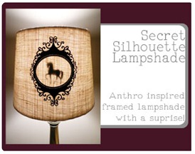 Anthropologie Silhouette Lampshade