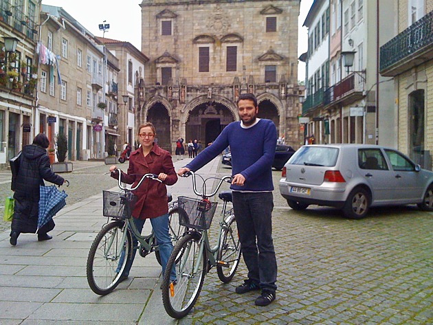 Ciclistas Urbanos em Braga