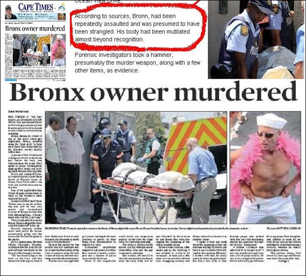 BRONN BRUNO nightclub owner mutilated beyond recognition INSERT gruesome Greenpoint CT murder Feb 7 2012