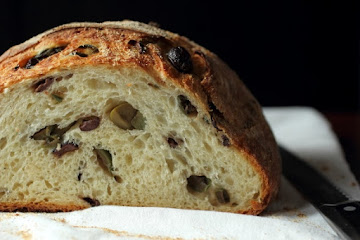 Homemade Mediterranean Olive Bread