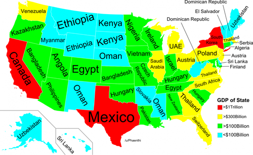 gdp map