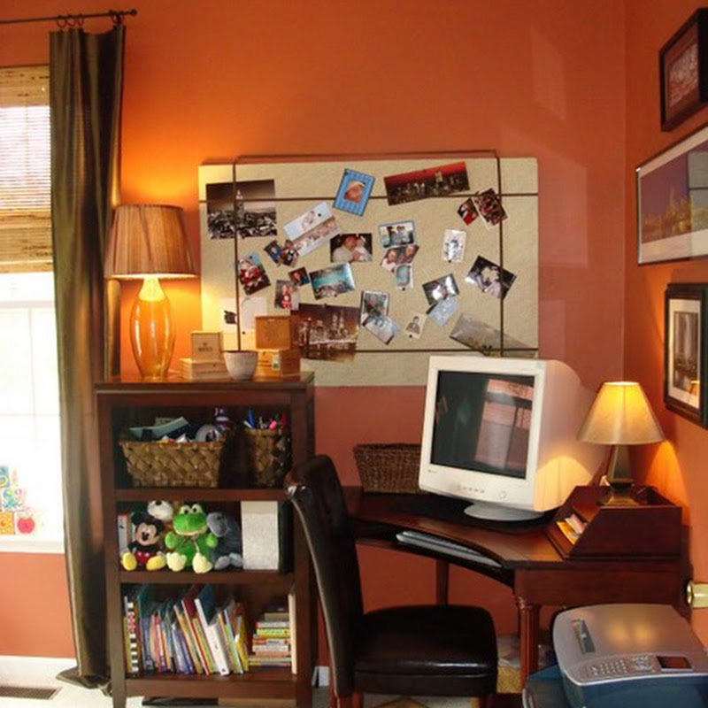Looking back: A bright office