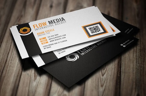 Flow Business Cards in 3 Colors