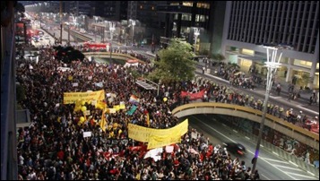 São Paulo protesto