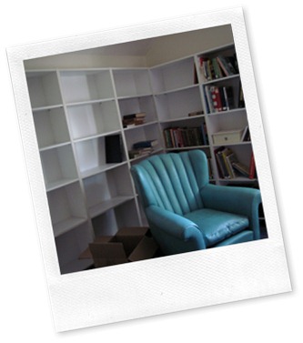 Bookshelf Corner