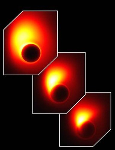 simulações mostram jatos do buraco negro
