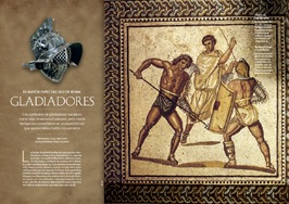 El espectáculo de las luchas de gladiadores