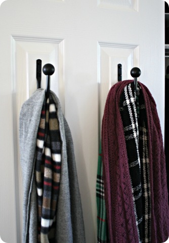 scarf storage organization