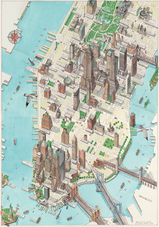 map of Manhattan