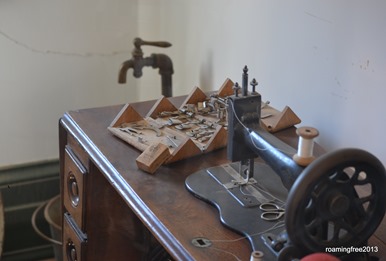 They even had a sewing room!