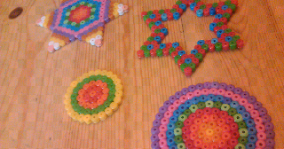 L'atelier de Jna: Noël en perles hama à repasser