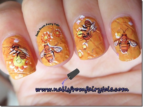 busy bee manicure