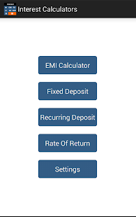 Interest Calculators