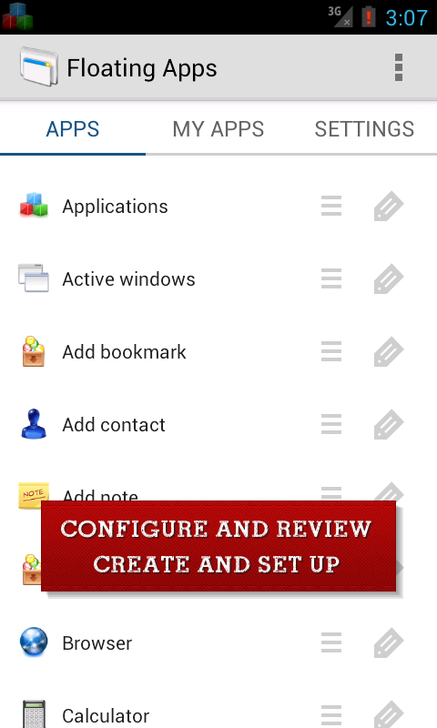 Floating Apps (multitasking) - screenshot