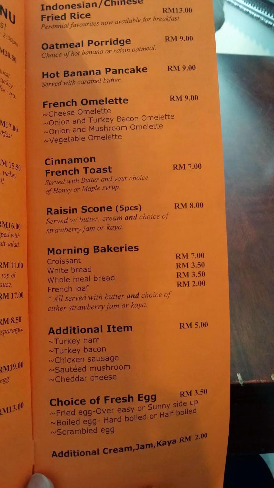 Eye Talk Nose (I Don't Know) Food Menu Malaysia Decanter Bukit Damansara