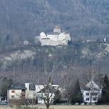 vaduz castle by day in Vaduz, Liechtenstein 