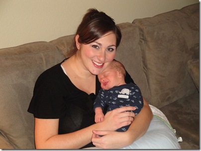 2.  Knox and Mommy