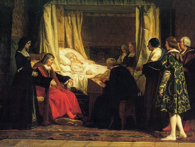 Eduardo Rosales - Testamento de Isabel la Católica (1864).jpg