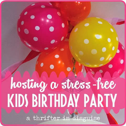 Host a Stress-Free Kids Birthday Party at Home