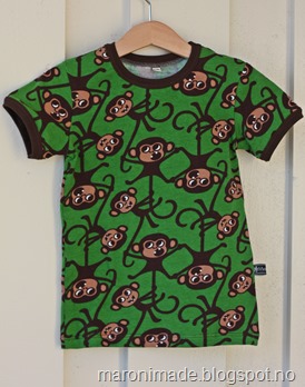 t-skjorte med aper