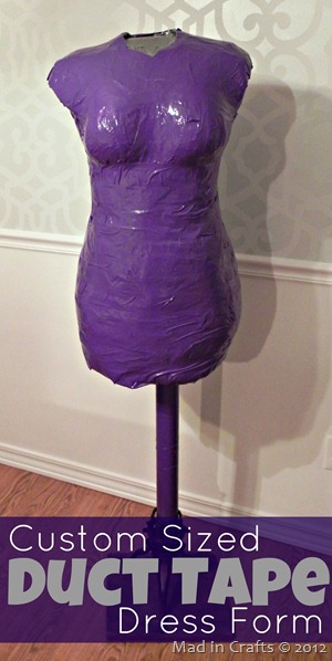 duct tape dress form graphic