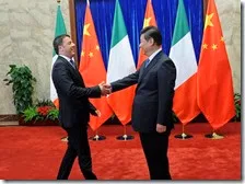 Matteo Renzi in Cina