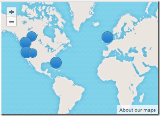 FourSquare activity - actual size