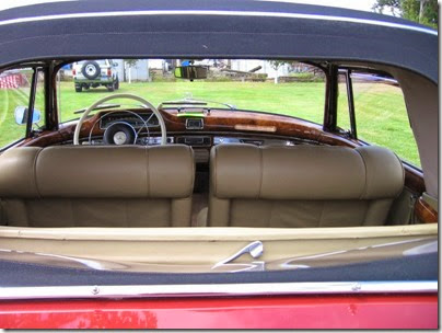 IMG_4830 1958-1960 Mercedes-Benz 220SE Convertible at Antique Powerland in Brooks, Oregon on July 31, 2010