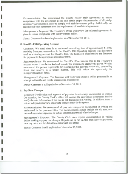Management Letter 2011 CPA Audit 12