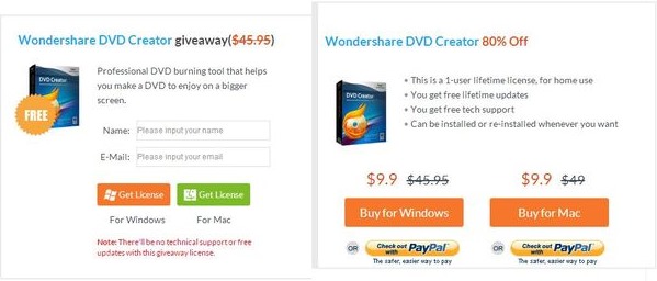 Wondershare dvd creator discount coupon
