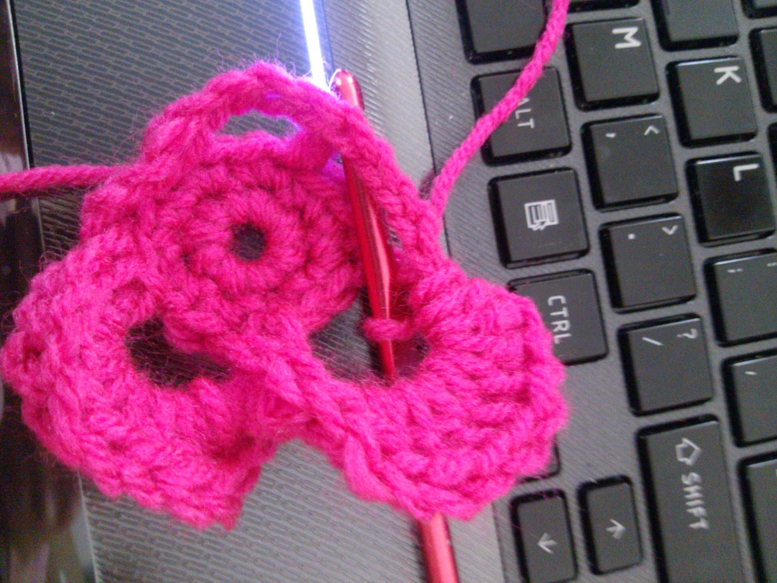 Just Okay Crochet Wagon Wheel Crochet Flower