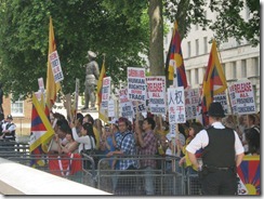Wen Jiabao Tibet Protest