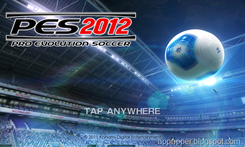 Free Download Pro Evolution Soccer PES2012 v1.0.5 Android Game (APK)