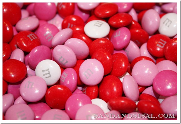 Valentine M & M's