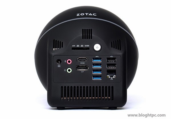 Conectividad ZOTAC ZBOX Sphere OI520 