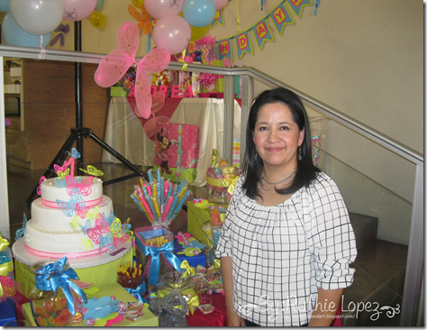 Bautizo - 1st Birthday Butterfly Themed - Butterfly Candy Bar - Baptism - Ruthie Lopez 10