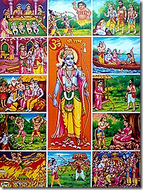 Events from the Ramayana