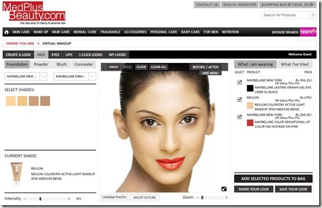 Freshly Shopped: MedPlus Beauty Haul & Review Virtual Makeup Studio