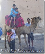 Riding a Camel in Agadir, Morocco