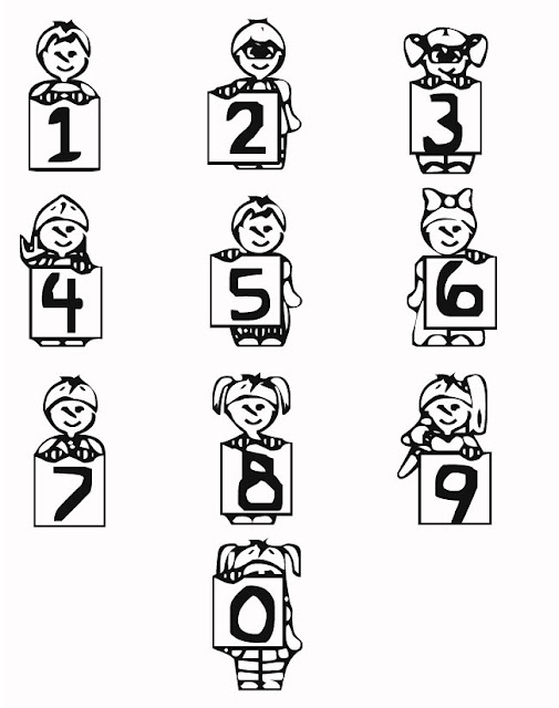 Moldes De Numeros