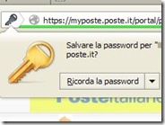 Firefox: nascondere popup che chiede di salvare la password per il sito internet