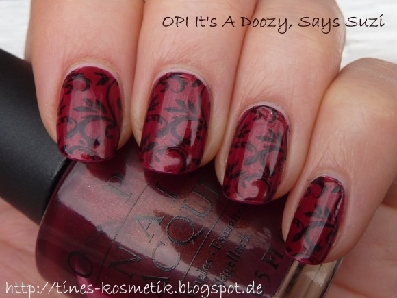 OPI Its A Doozy Stamping 1