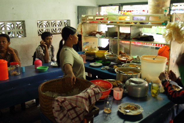 Inside a Warung at Banyuwangi, Indonesia