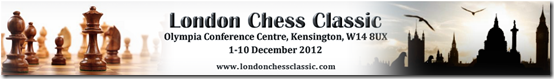 London Chess Classic 2012 banner